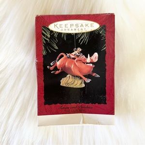 HALLMARK Keepsake Ornament The Lion King Timon & Pumbaa